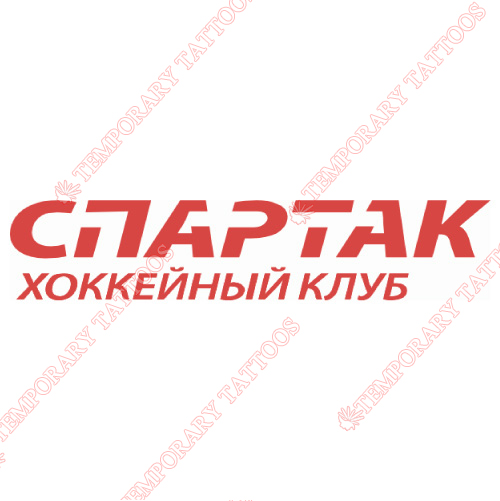Spartak Moscow Customize Temporary Tattoos Stickers NO.7297